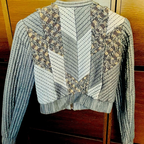 NWOT Rebecca Taylor Denim Jacket - Picture 3 of 6